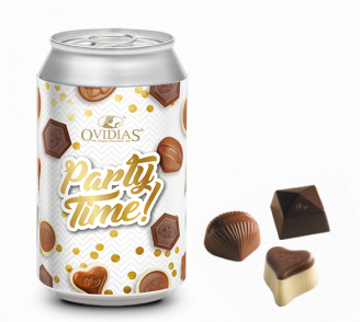 Party Time-can with chocolate mix (95g)