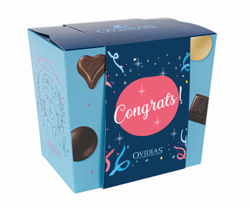 Congrats-box with chocolate mix (375g)
