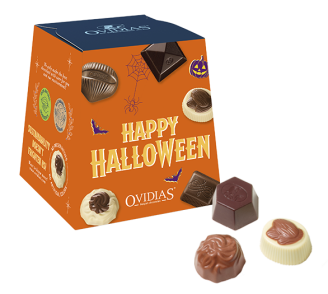 Halloween-box with chocolate mix (200g)