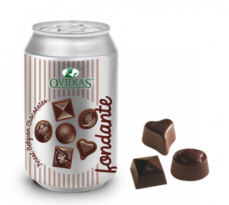 Fondante-can with dark chocolates (95g)