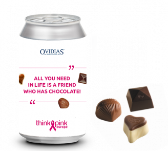 Think Pink  ALL YOU NEED-Dose mit Pralinenmischung (95g)